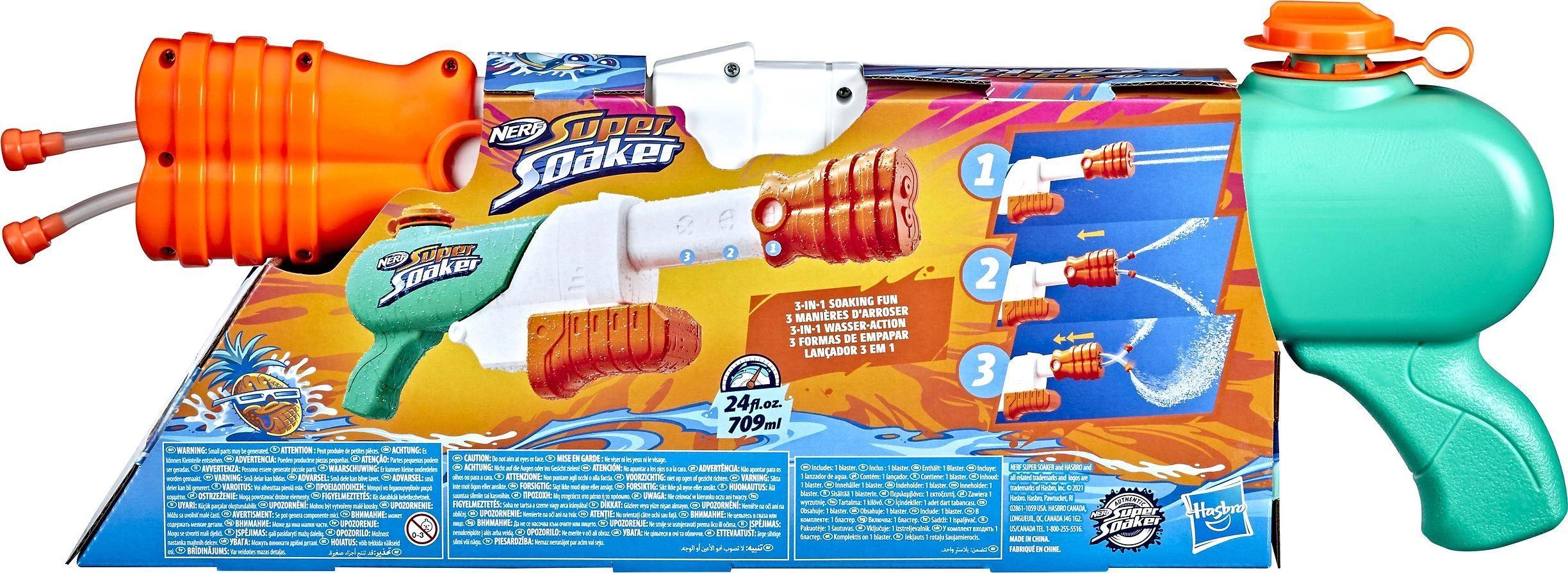 Hasbro NERF SUPERSOAKER Vandens šautuvas HYDRO FRENZY