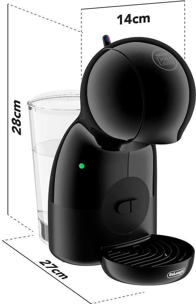 Kavos aparatas DELONGHI Dolce Gusto EDG110.AB Piccolo XS juodas kapsulinis kavos virimo aparatas