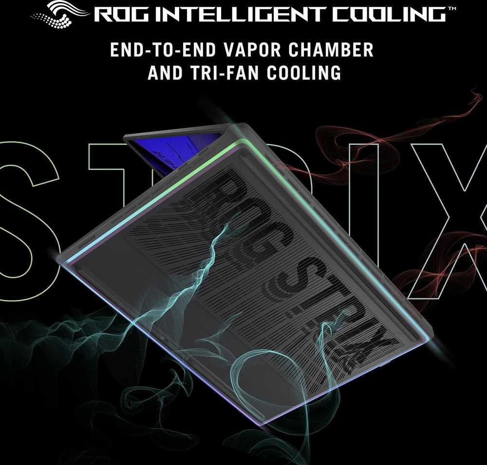 Nešiojamas kompiuteris ASUS ROG Strix G16 16 žaidimų nešiojamasis kompiuteris, Windows 11 (G615LR-S5006W)