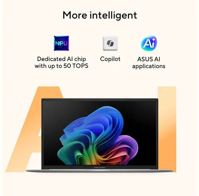 Nešiojamas kompiuteris ASUS Vivobook 18 kannettava, Windows 11 (D1807GA-S8080W)