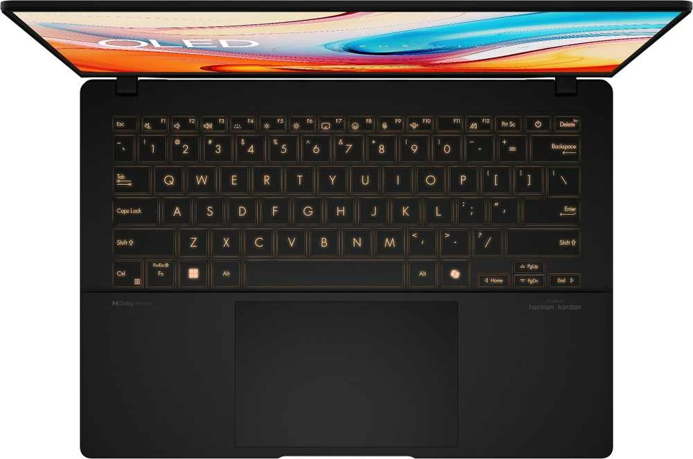Nešiojamas kompiuteris Asus Vivobook S14 OLED, Windows 11 Home (M5406NA-QD013W)
