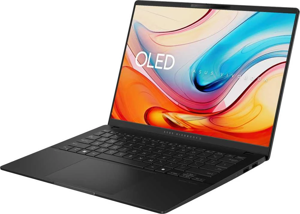 Nešiojamas kompiuteris Asus Vivobook S14 OLED, Windows 11 Home (M5406NA-QD013W)