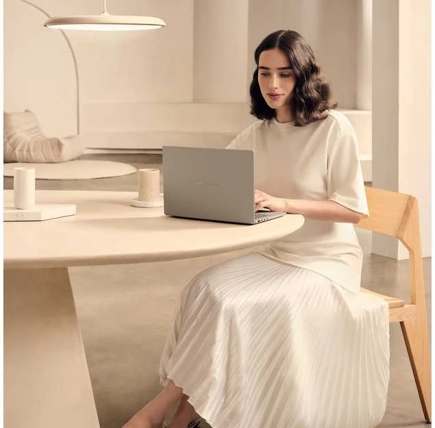 Nešiojamas kompiuteris ASUS Zenbook A14 kannettava, Windows 11 (UX3407QA-PURE1)