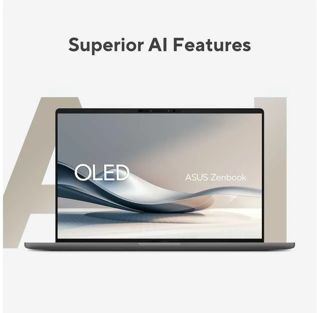 Nešiojamas kompiuteris ASUS Zenbook A14 kannettava, Windows 11 (UX3407QA-PURE1)