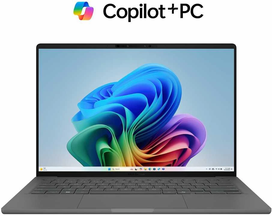 Nešiojamas kompiuteris ASUS Zenbook A14 kannettava, Windows 11 (UX3407QA-PURE1)