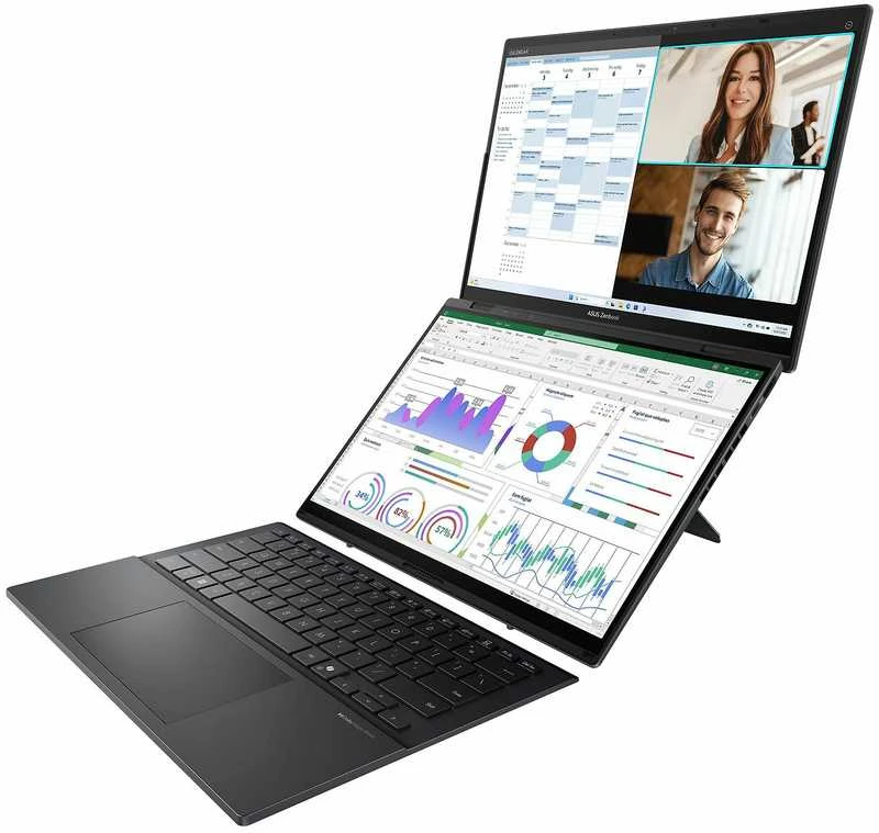 ASUS Zenbook DUO nešiojamas kompiuteris su Windows 11 (UX8406CA-PZ068X)