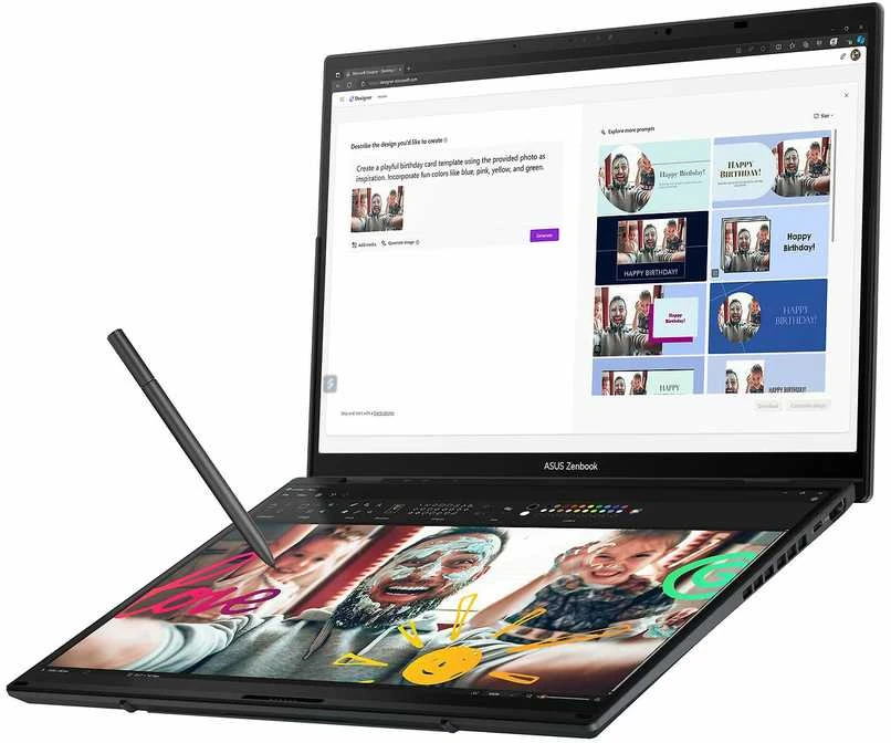 ASUS Zenbook DUO nešiojamas kompiuteris su Windows 11 (UX8406CA-PZ068X)