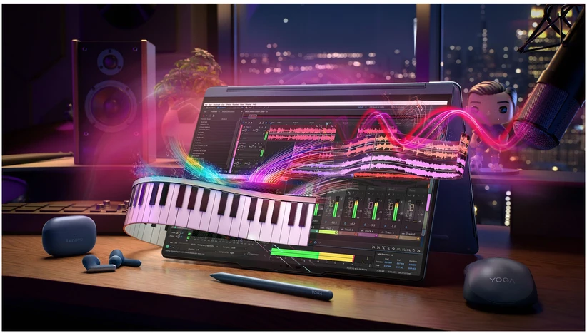 Nešiojamas kompiuteris Lenovo Yoga 9 2-in-1 14IPH11 14 kannettava tietokone, Windows 11 Home (83SE001JMX)