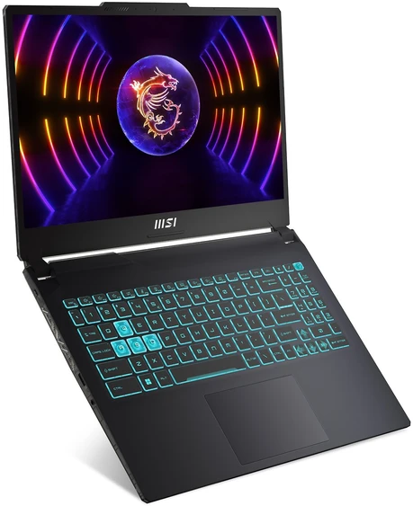 Nešiojamas kompiuteris MSI Cyborg 15 žaidimų nešiojamasis kompiuteris, Windows 11 Home (A13VE-2034NEU)