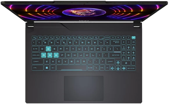 Nešiojamas kompiuteris MSI Cyborg 15 žaidimų nešiojamasis kompiuteris, Windows 11 Home (A13VE-2034NEU)