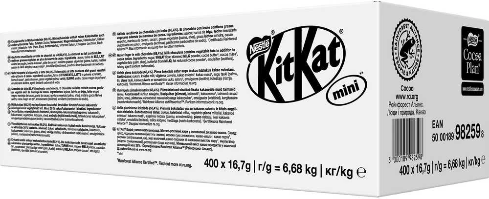 Nestle Kit Kat KitKat Mini -irtomakeinen, 6,68 kg