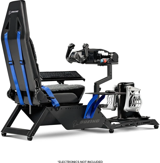 „Next Level Racing“ komercinio „Boeing“ skrydžio simuliatorius | „Mėlyna“ apžvalga