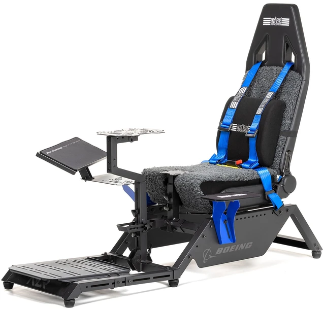 „Next Level Racing“ komercinio „Boeing“ skrydžio simuliatorius | „Mėlyna“ apžvalga