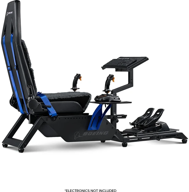 „Next Level Racing“ komercinio „Boeing“ skrydžio simuliatorius | „Mėlyna“ apžvalga