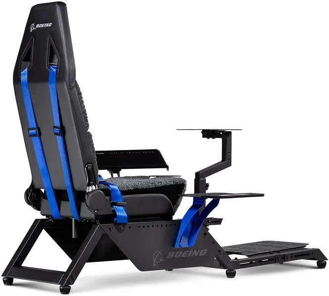 „Next Level Racing“ komercinio „Boeing“ skrydžio simuliatorius | „Mėlyna“ apžvalga