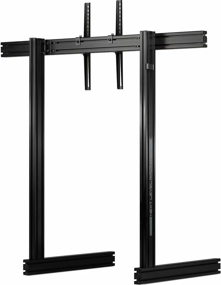 Laikiklis „Next Level Racing“ grindų stovas | ELITE laisvai stovintis vieno monitoriaus stovas | Vertikalus reguliavimas | 65 " | Juodas