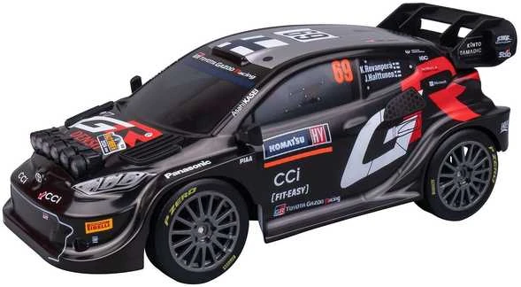 NIKKO RC automobilis su LED Toyota GR #69 Rovanperä, 1:18