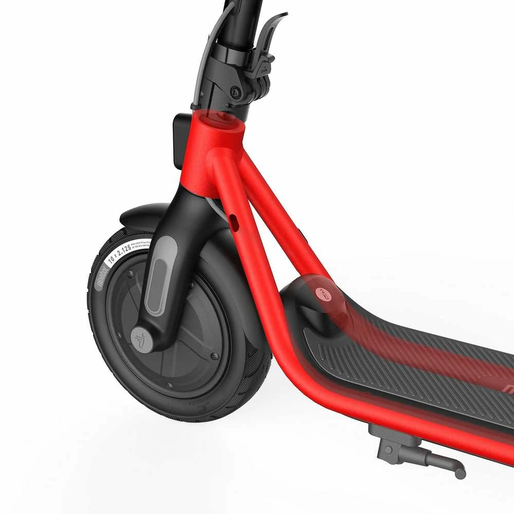Segway Ninebot eKickscooter D18E, Juodas/Raudona
