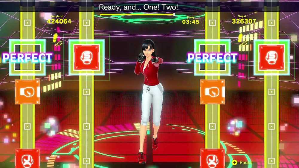 Nintendo Fitness Boxing 2: ritmas ir pratimai