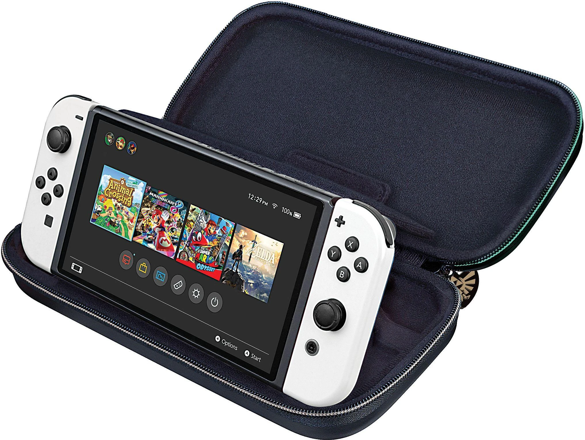 „Nintendo Game Traveler Deluxe“ kelioninis dėklas „The Legend of Zelda: Tears of the Kingdom“