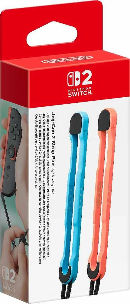 Nintendo Switch 2 Joy-Con Straps Light Mėlyna / Raudona