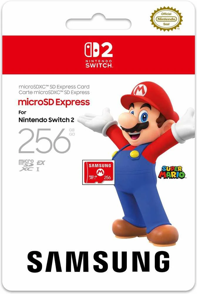 Nintendo Atminties kortelė Samsung MicroSD Express 256GB