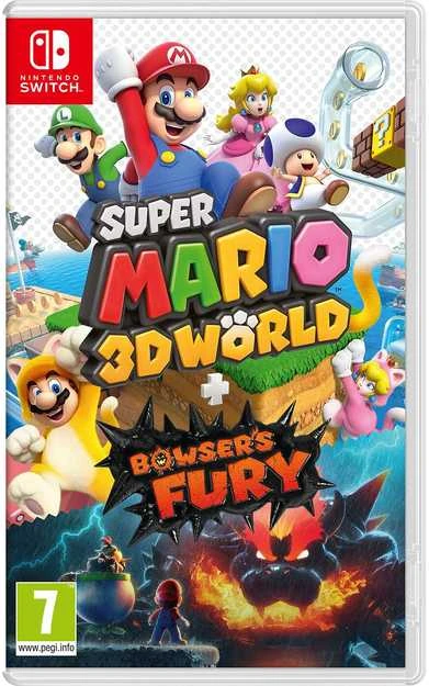 Nintendo „Super Mario 3D World“ + „Bowser's Fury“ (jungiklis)