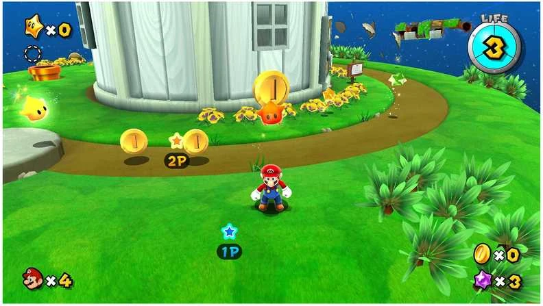 Nintendo „Super Mario Galaxy“ + „Super Mario Galaxy 2“ (perjungiklis)
