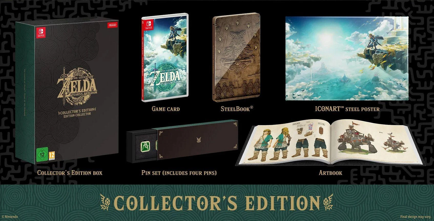 Žaidimas Nintendo Switch Zelda: Tears of the Kingdom Collector’s Edition