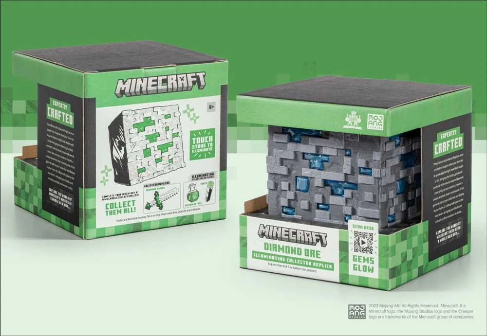Noble Collection Minecraft - Šviečiantis deimantas