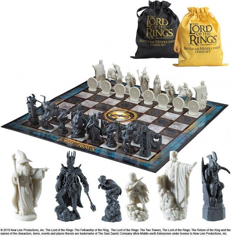 Lord of the Rings: Battle for Middle-Earth Chess Set šachmatų rinkinys