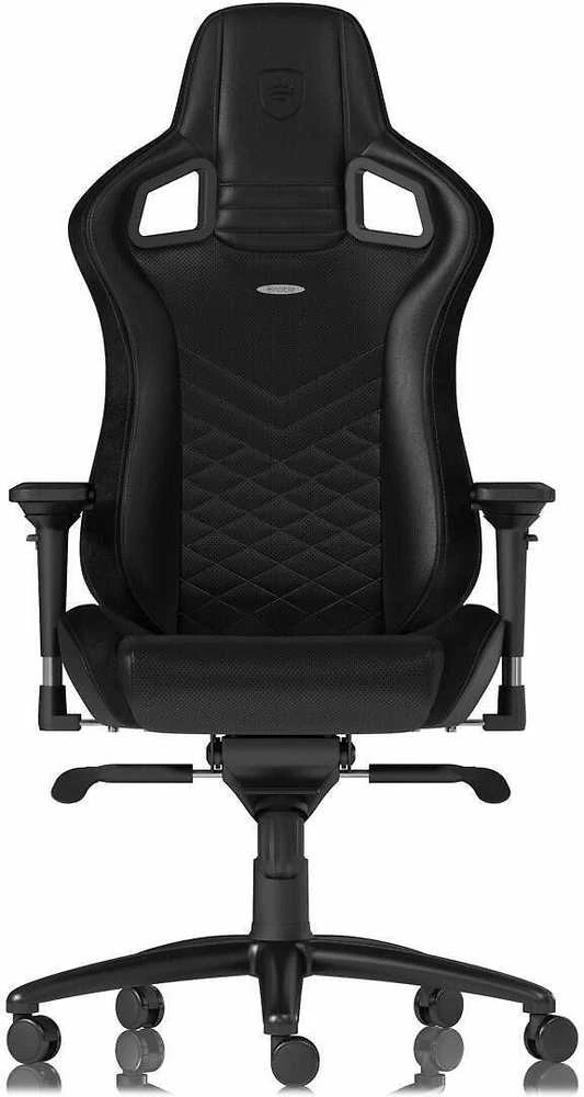 Žaidimų kėdė Noblechairs EPIC PU-Leather Gaming Chair, Juoda-mėlyna
