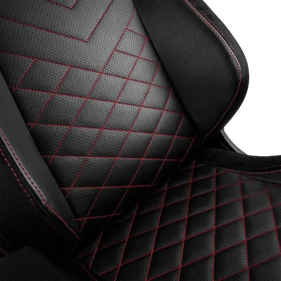 Žaidimų kėdė Noblechairs EPIC PU-Leather Gaming Chair, Juoda-raudona