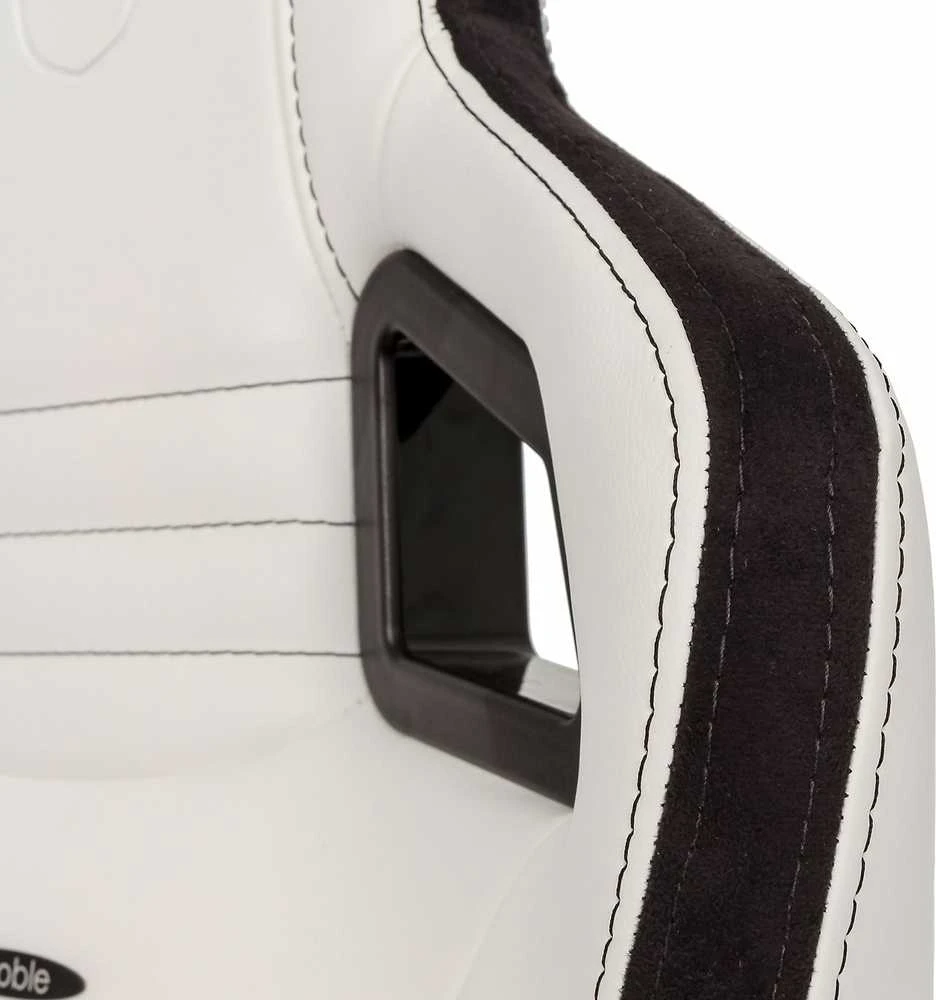 Žaidimų Kėdė noblechairs EPIC Baltas/Juodas PU Leather (Baltai Juoda PU Oda)