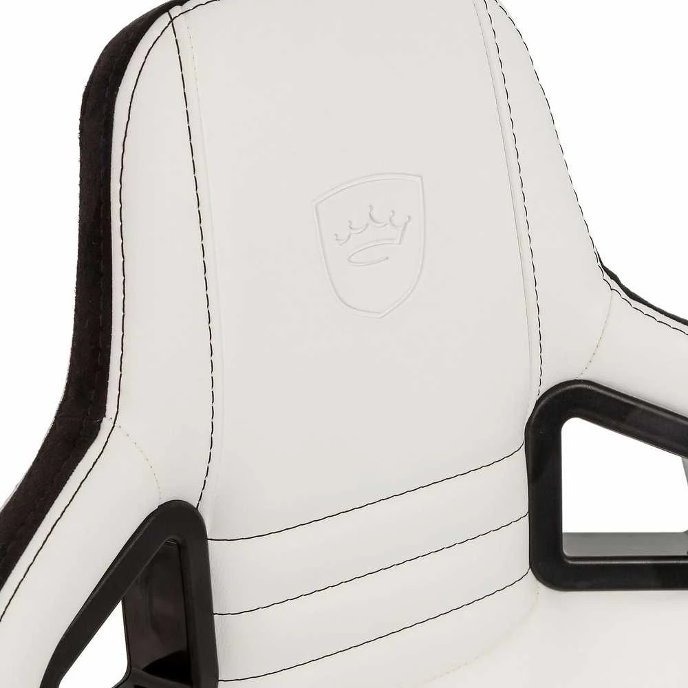 Žaidimų Kėdė noblechairs EPIC Baltas/Juodas PU Leather (Baltai Juoda PU Oda)