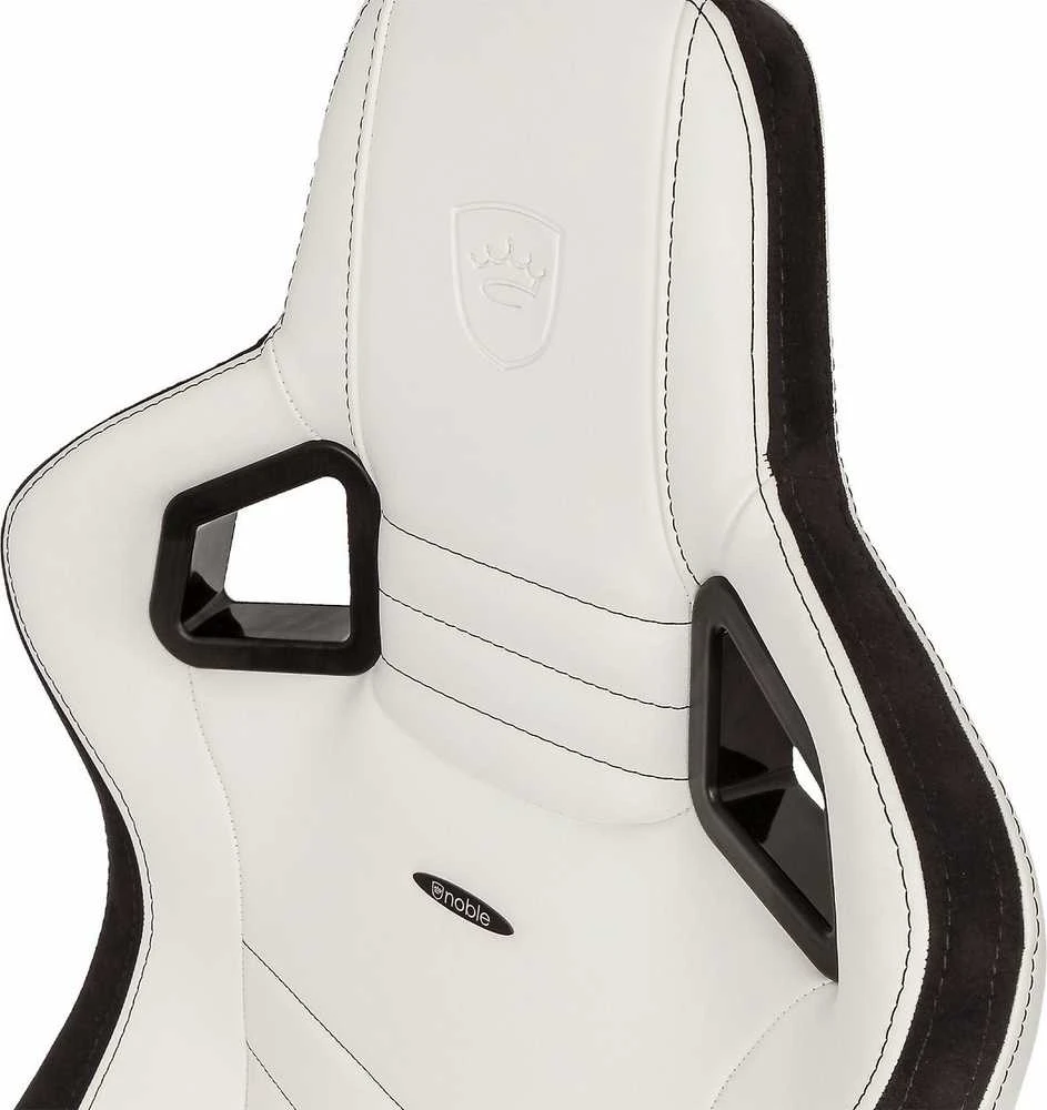 Žaidimų Kėdė noblechairs EPIC Baltas/Juodas PU Leather (Baltai Juoda PU Oda)