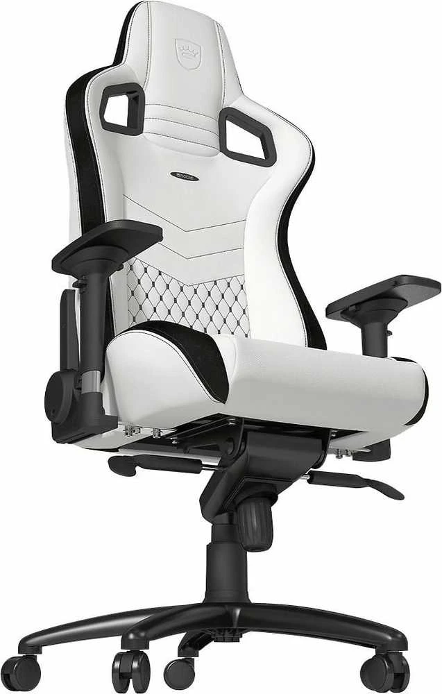 Žaidimų Kėdė noblechairs EPIC Baltas/Juodas PU Leather (Baltai Juoda PU Oda)