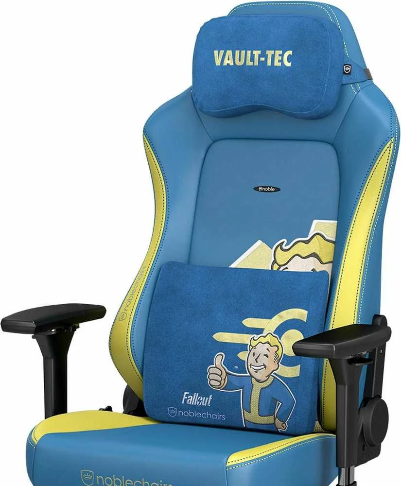 Žaidimų kėdės pagalvėlių rinkinys Noblechairs Fallout Vault-Tec Edition Memory Foam Pillow Set, tinka EPIC/ICON/HERO