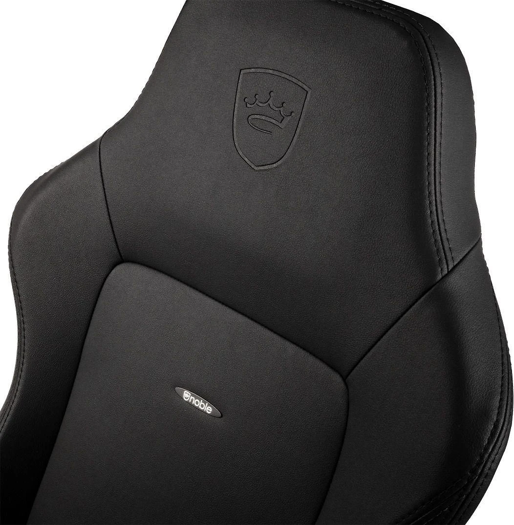 Žaidimų kėdė Noblechairs HERO High-tech faux leather Gaming Chair, Black Edition