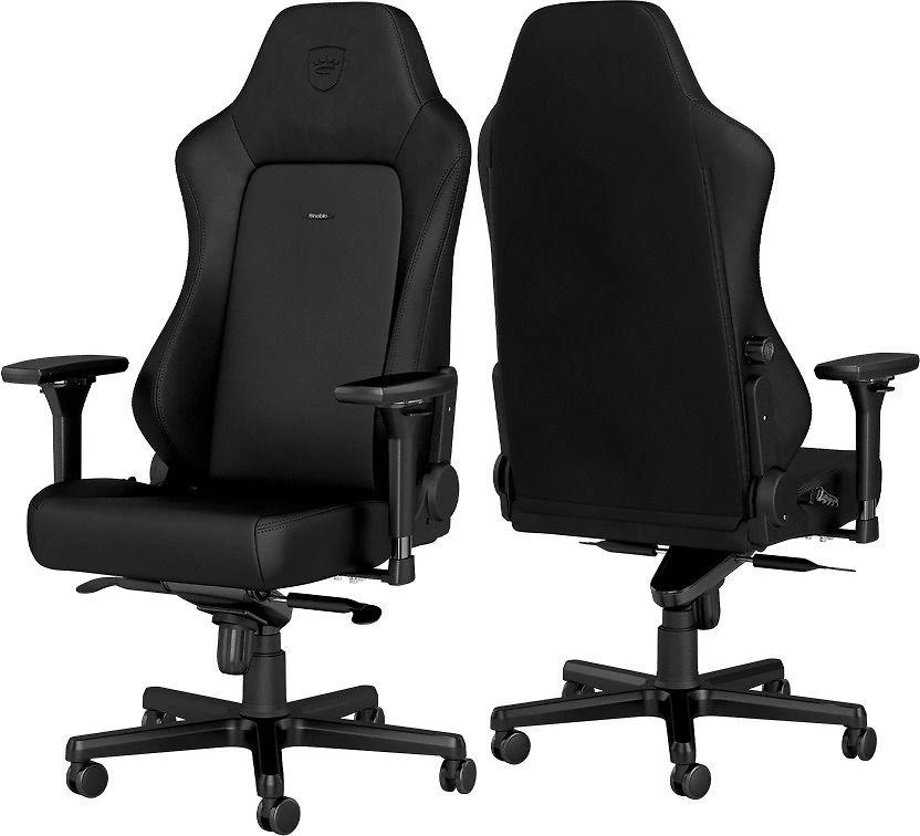 Žaidimų kėdė Noblechairs HERO High-tech faux leather Gaming Chair, Black Edition
