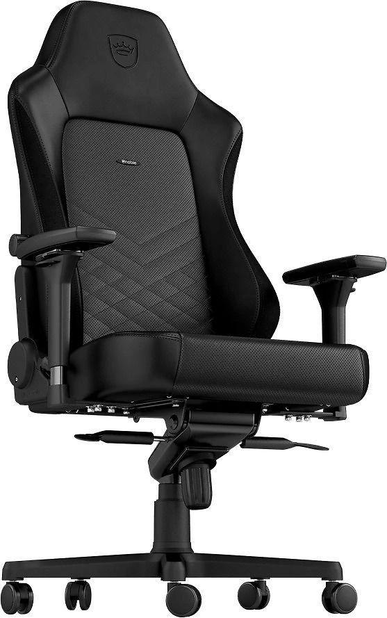 Žaidimų kėdė Noblechairs HERO PU-Leather Gaming Chair, Juoda