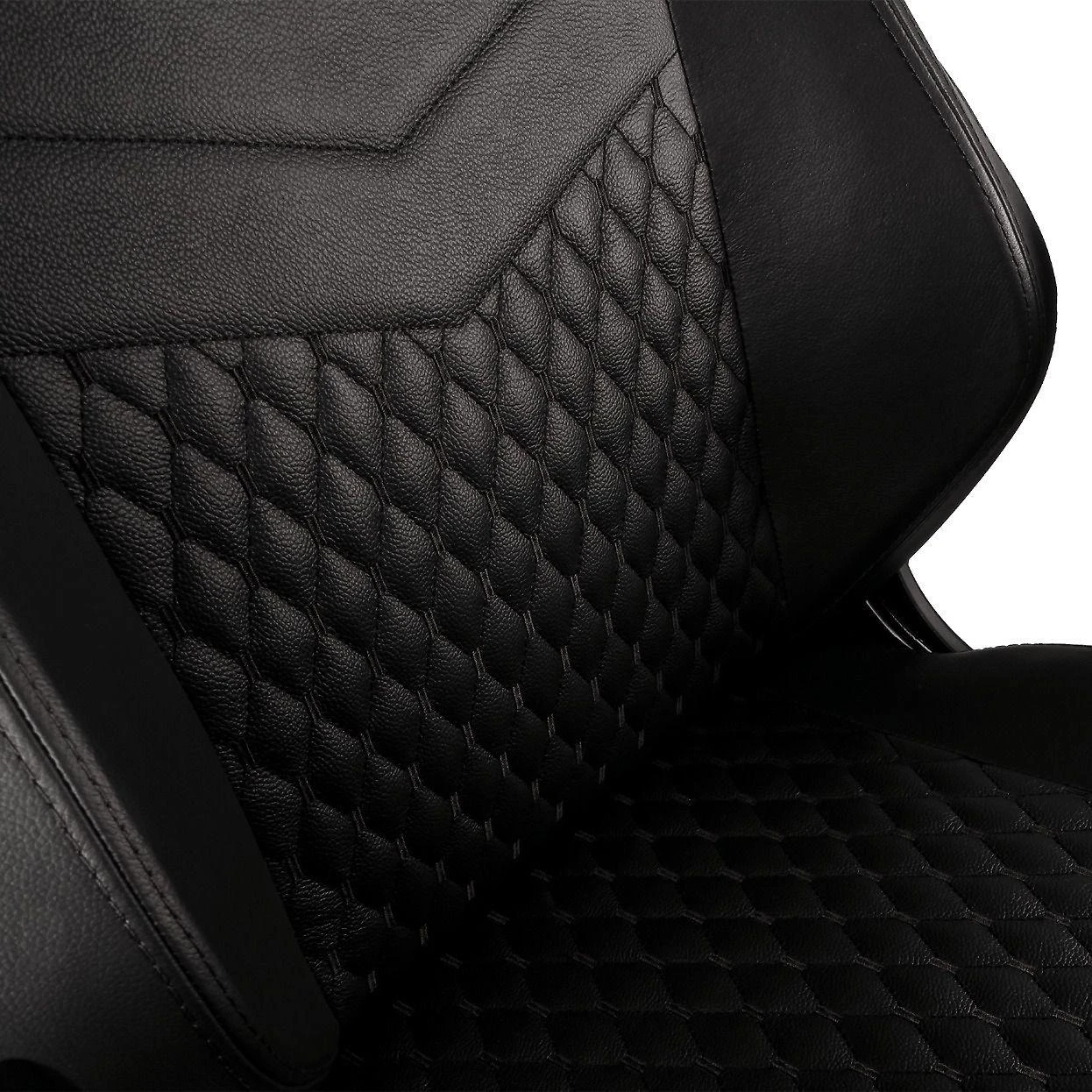 noblechairs HERO Real Leather Gaming Chair – Juodas/Juodas