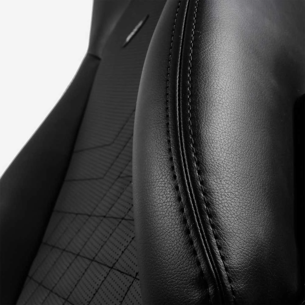 noblechairs ICON - Juodas - PU Leather (Juoda PU Oda) Kėdė