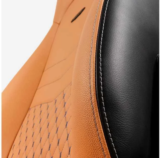 Žaidimų kėdė Noblechairs ICON Real leather Gaming Chair, Cognac-Juoda