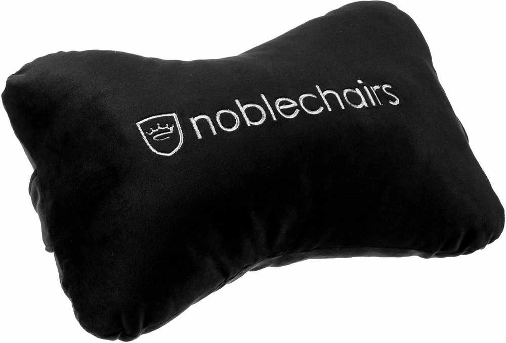 Žaidimų kėdės pagalvėlių rinkinys Noblechairs Cushion Set, tinka EPIC/ICON/HERO, Juoda-balta