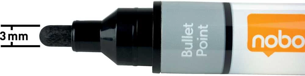 Nobo Markery Liquid Ink, skirtingos spalvos, 10 vnt 1915381