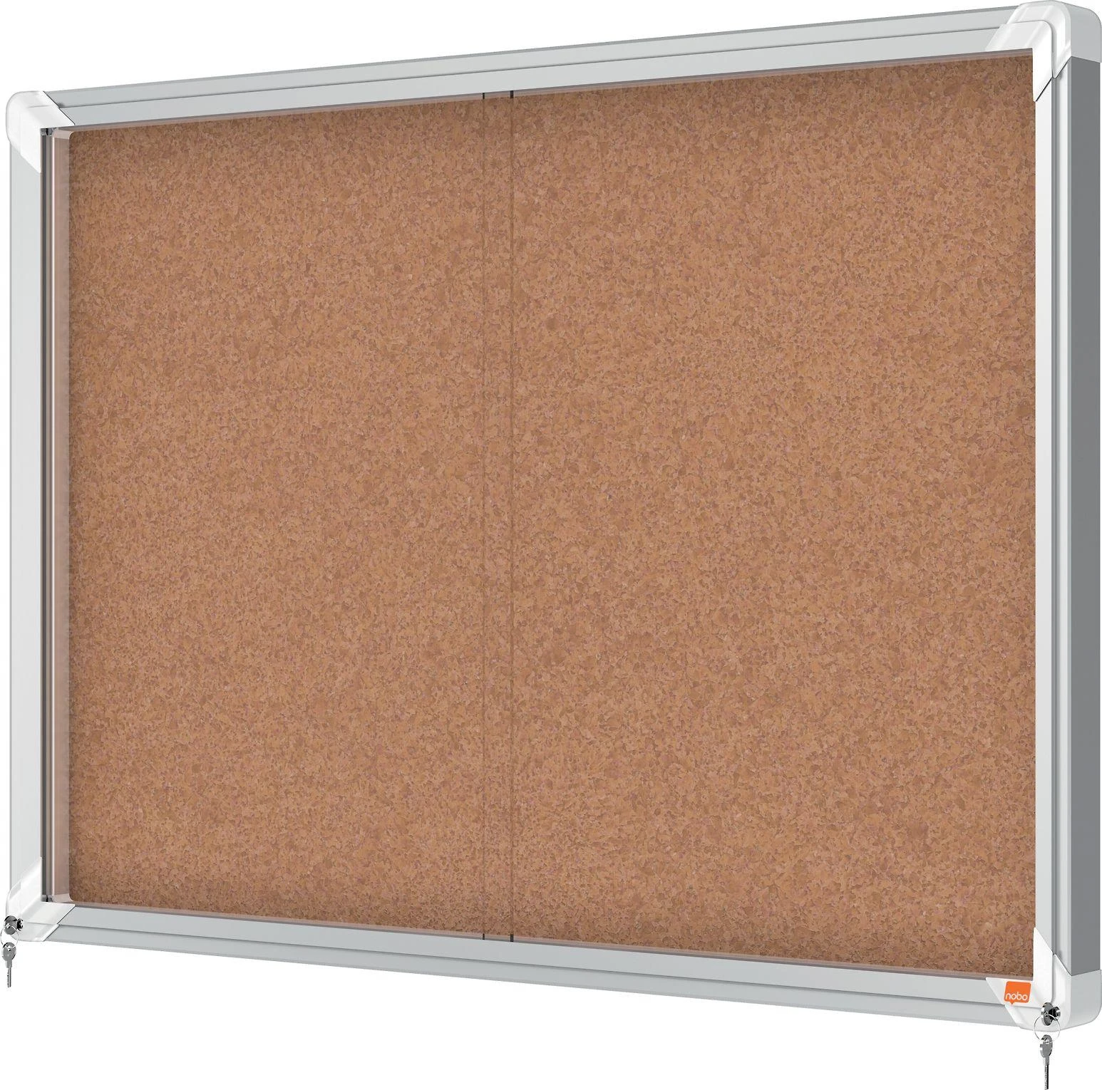 Nobo Premium Plus 8xA4 kamštinė vidinė vitrina (stumdomos durys)
