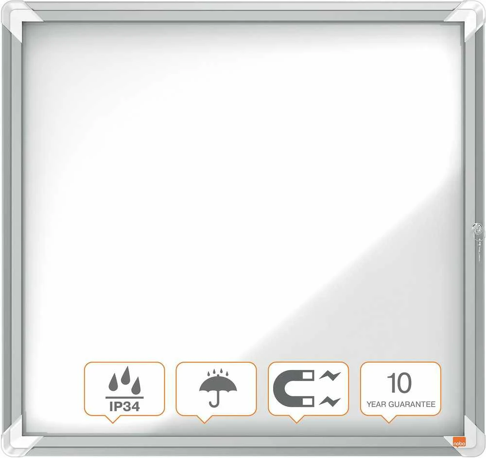 Nobo Premium Plus magnetinis lauko vitrina 6xA4