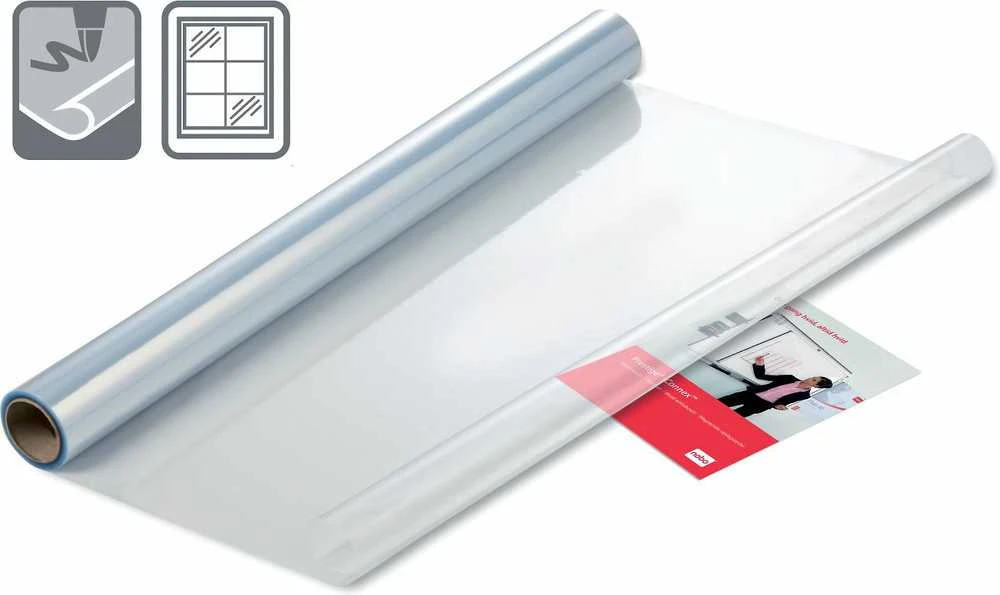 Konferencijų plėvelė NOBO 600 x 800 mm, aiškiai