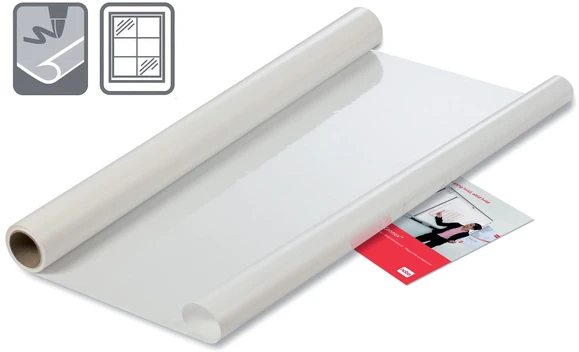Nobo Nobo Momentinė baltoji lenta sausai ištrinami lakštai, balti 25x lakštai 600x800 mm, rulonas, 600 x 800 mm, baltas, 25 vnt., Vokietija, 62 mm, 120 mm